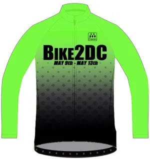 2024 Bike 2 DC Winter Long Sleeve Jersey - Men's