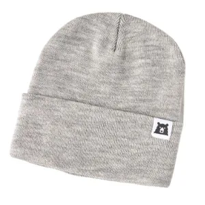 Adult Bear Toque - Heather Grey