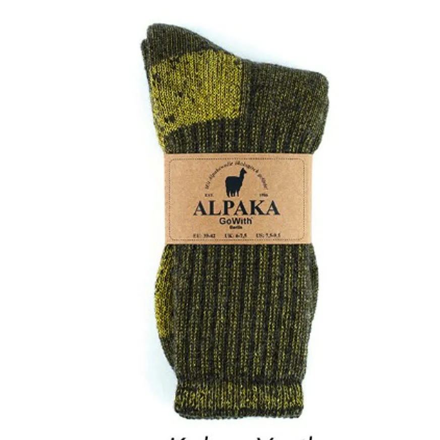 AJTU Adults Socks (Hiking) - Alpaca Wool Double Layer