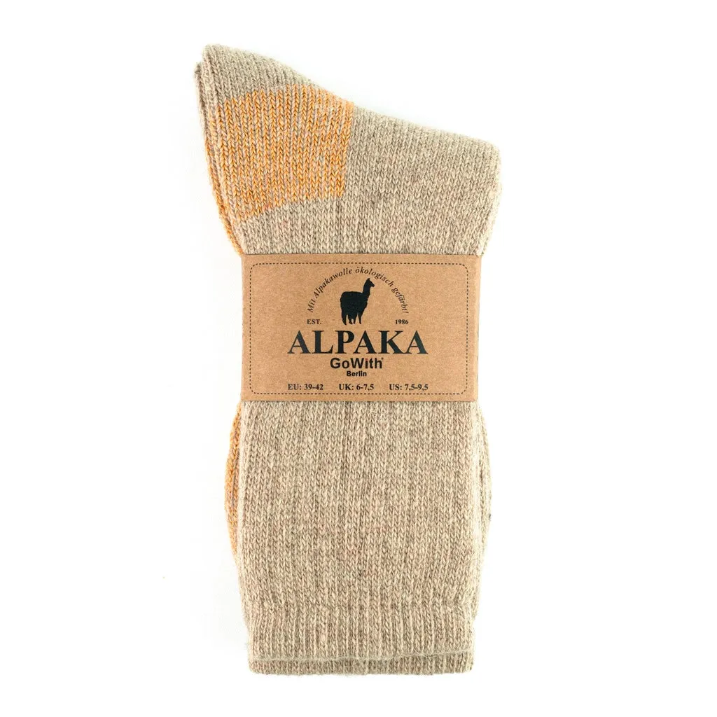 AJTU Adults Socks (Hiking) - Alpaca Wool Double Layer