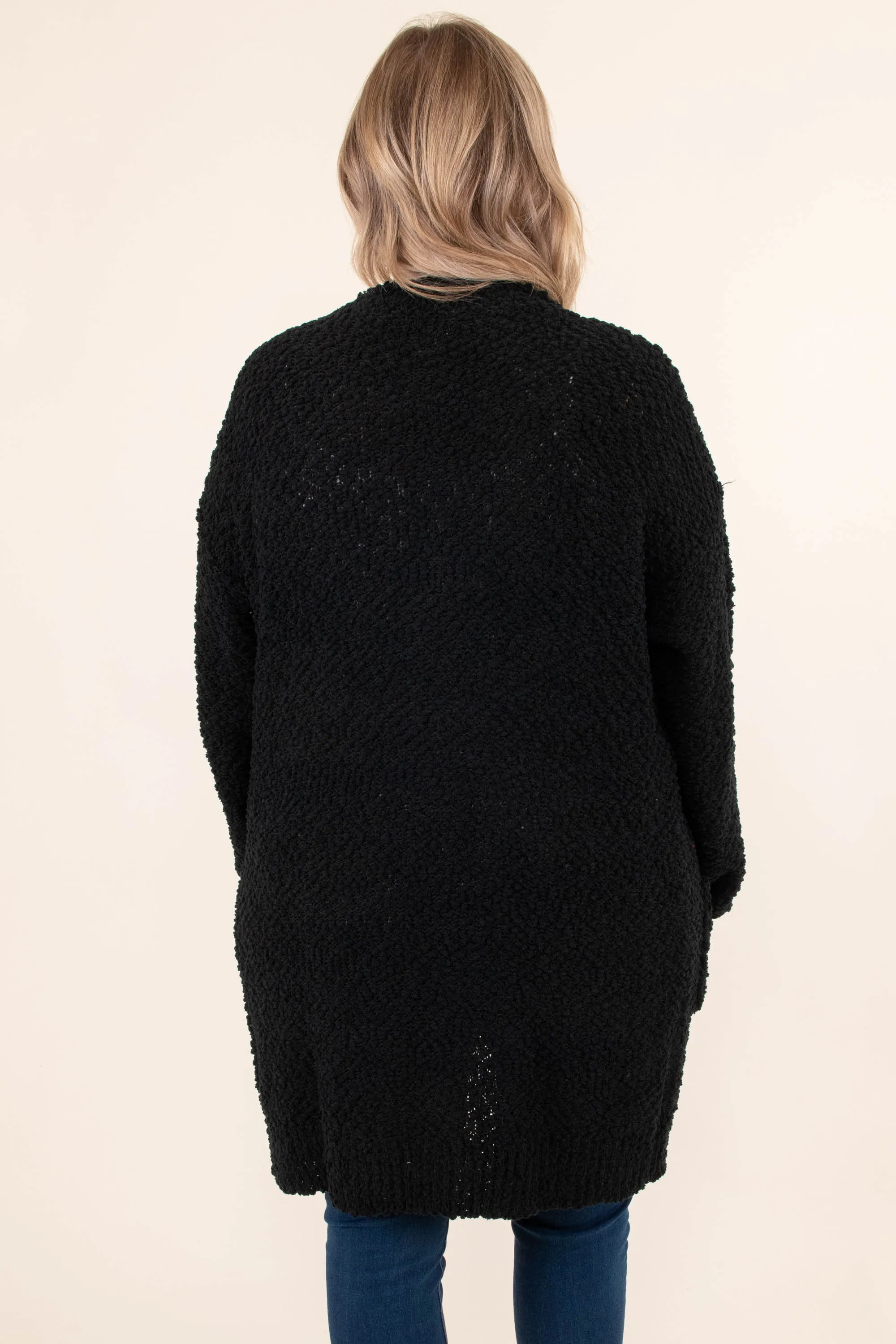 All The Warmth Cardigan, Black