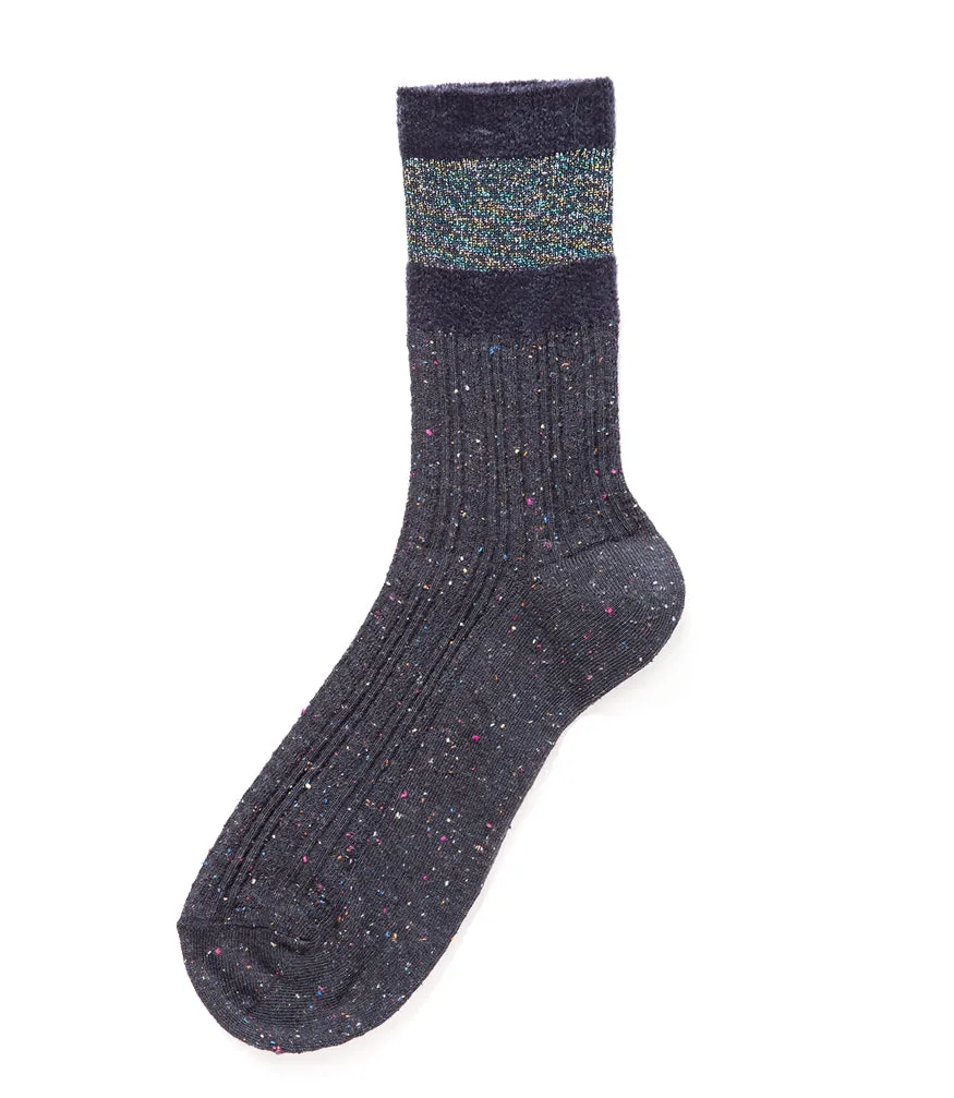 Alto Milano Blue 004 Jayla Socks