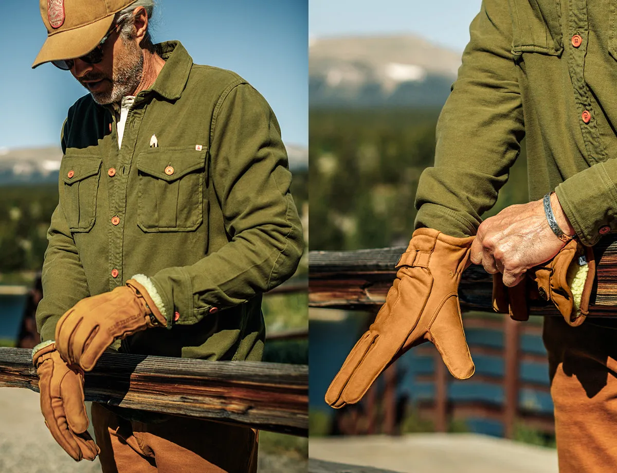 &SONS Timber Gloves Tan