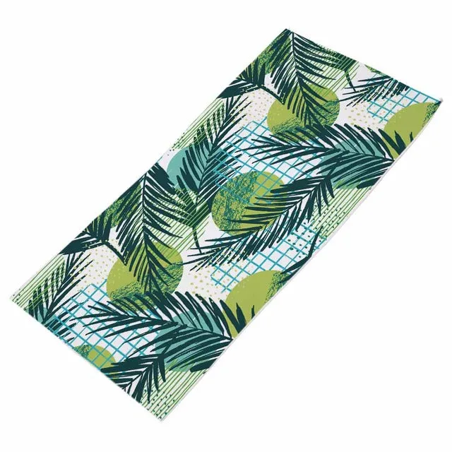 Ashorshop beach blankets palm leave print beach blankets