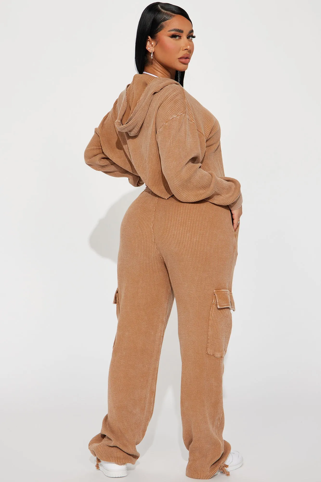 Blair Thermal Pant Set - Brown