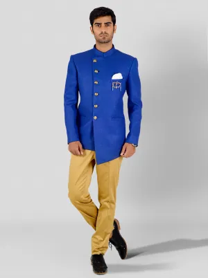 Cobalt Blue Jodhpuri Suit | JadeBlue