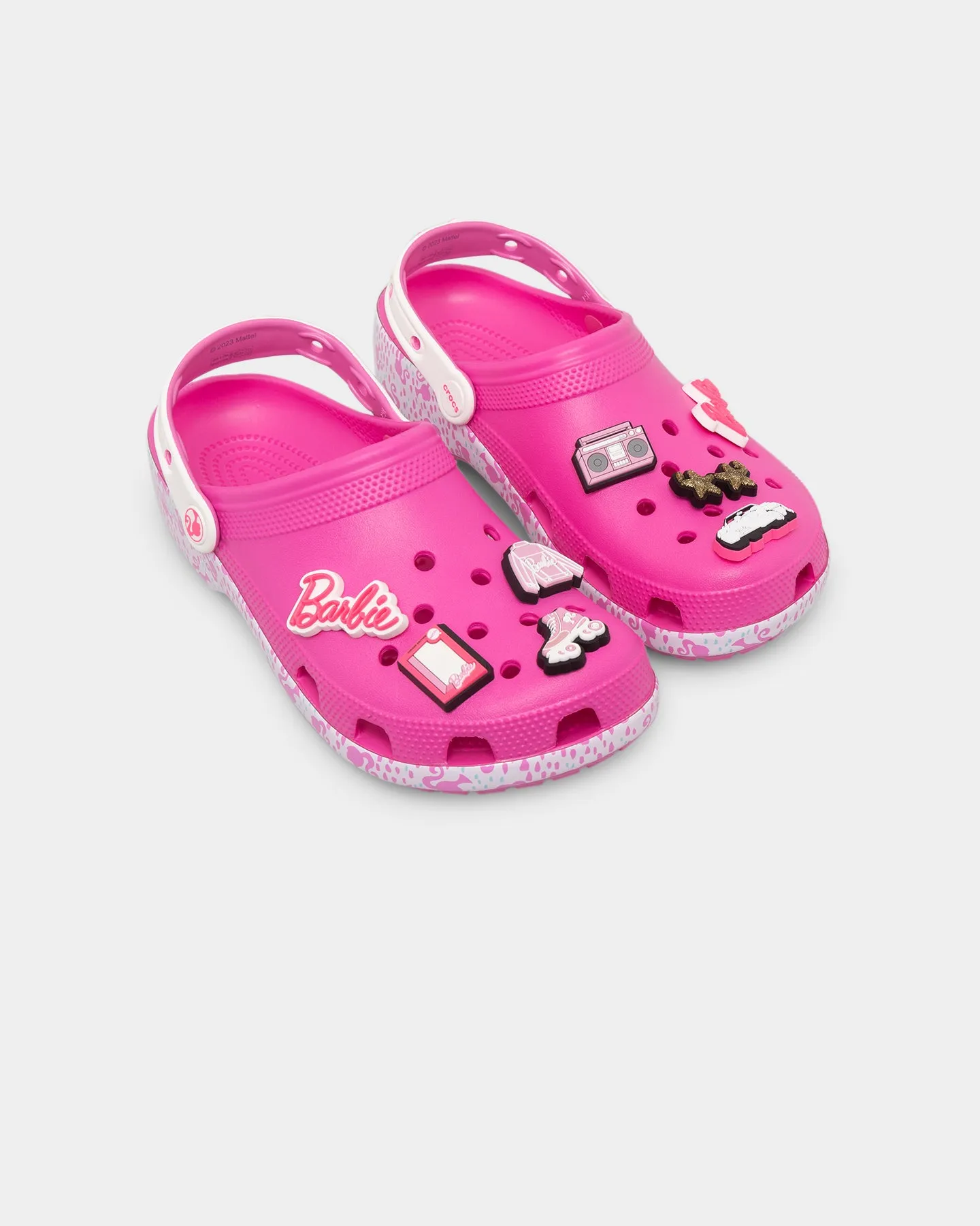 Crocs X Barbie Women's Barbie Classic Clog Electric Pink