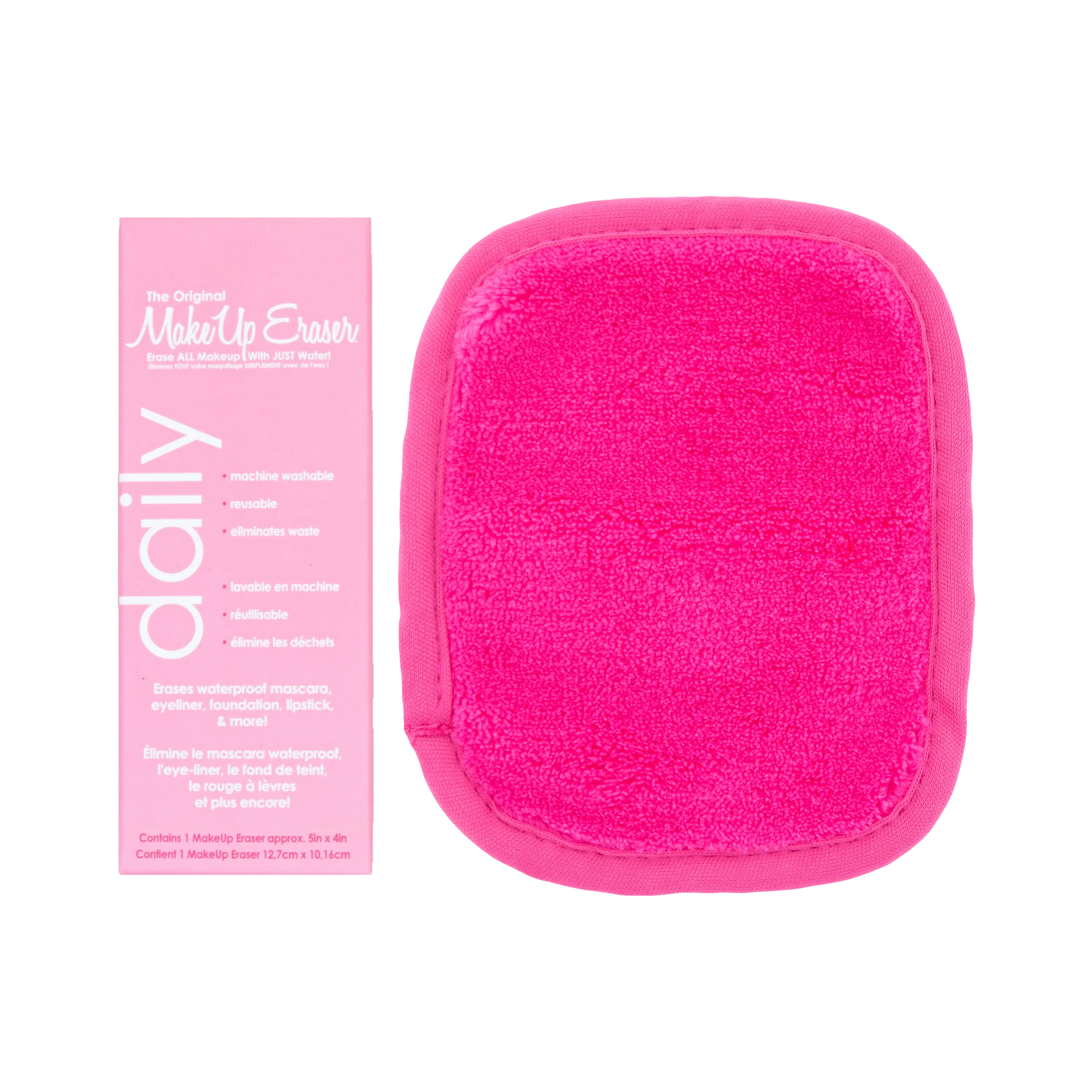 Daily Use Pink Makeup Eraser Cloth - Ideal for All Skin Types