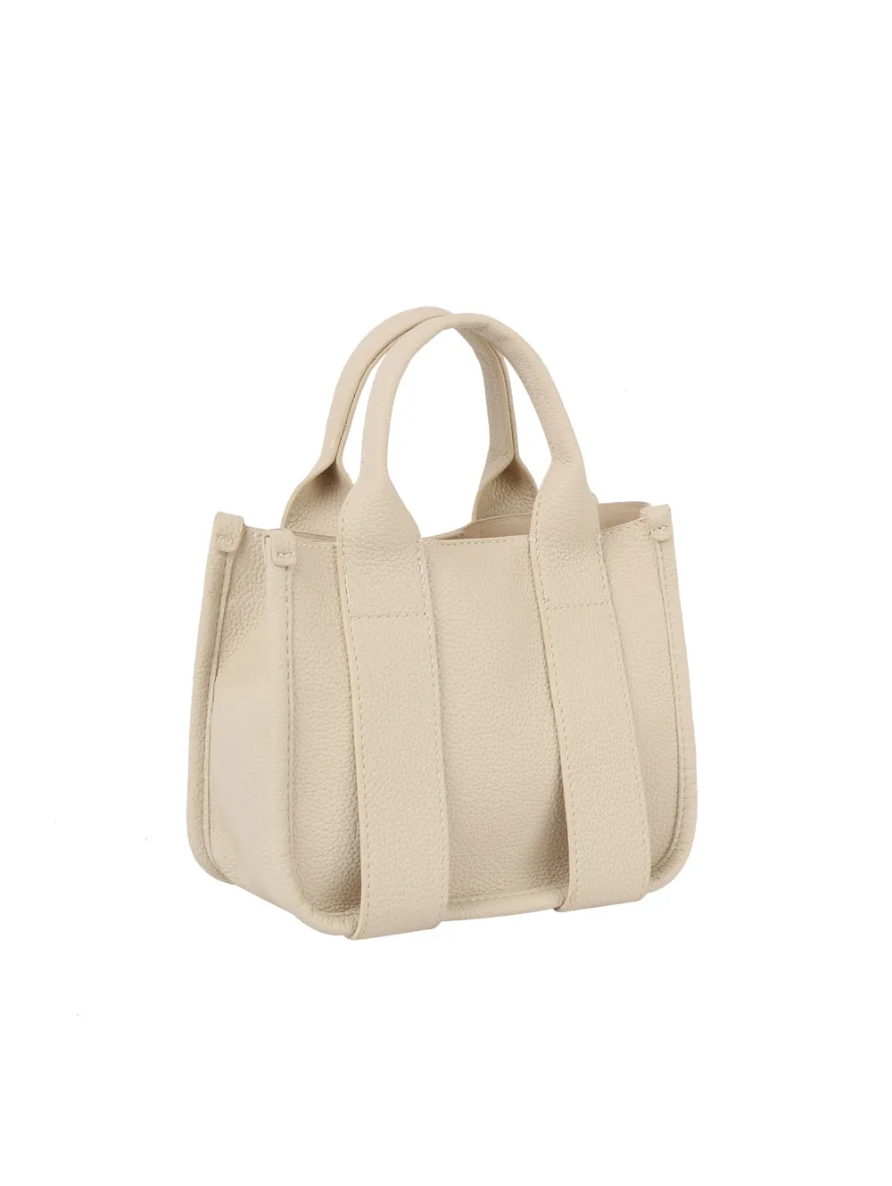 Daily Soft Leather Mini Tote Crossbody