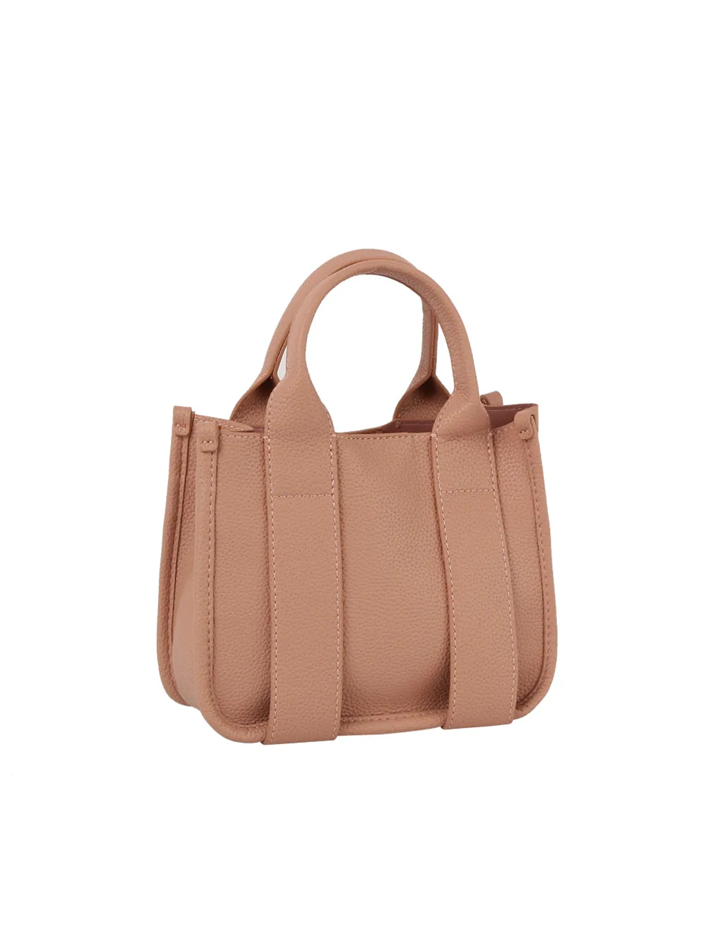 Daily Soft Leather Mini Tote Crossbody