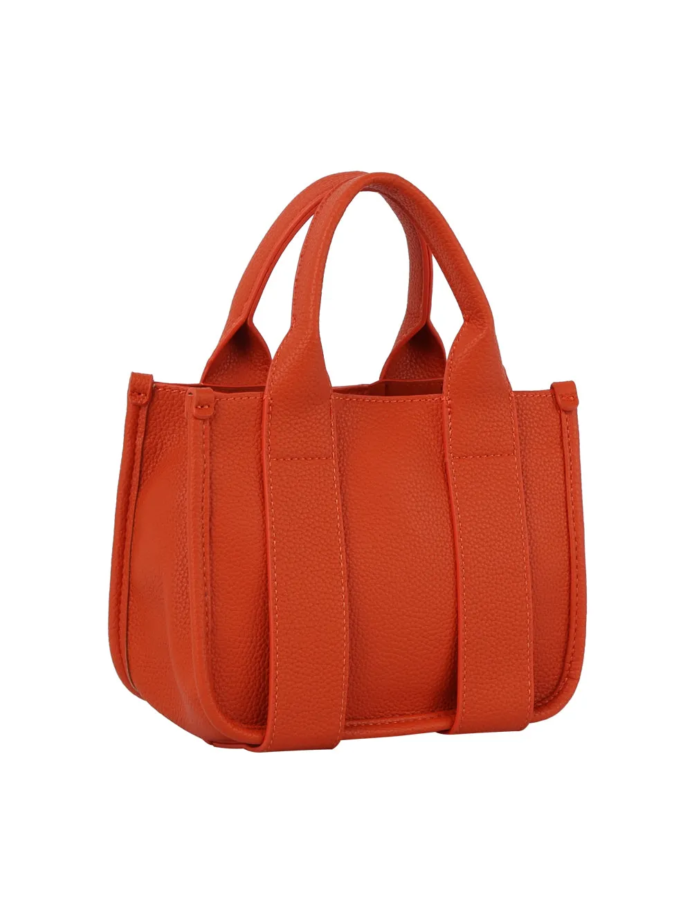 Daily Soft Leather Mini Tote Crossbody