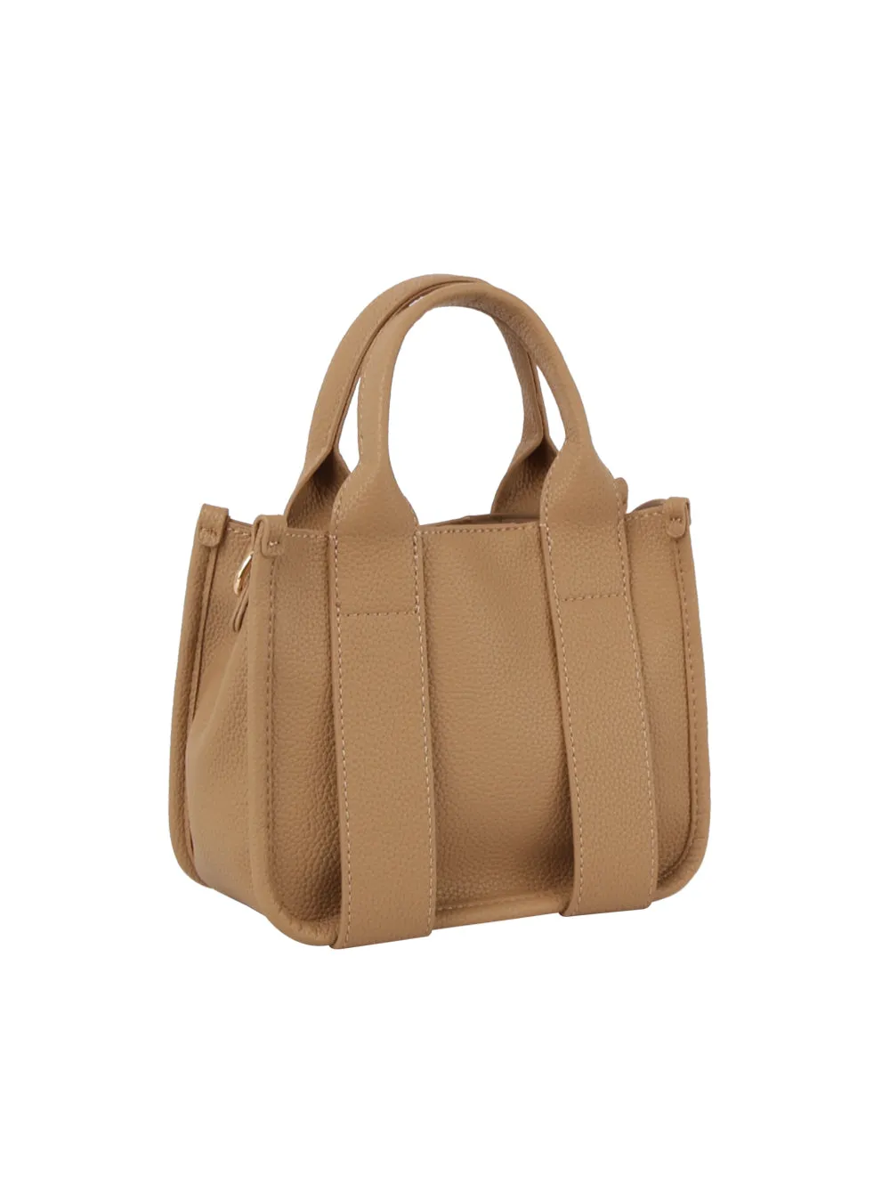 Daily Soft Leather Mini Tote Crossbody