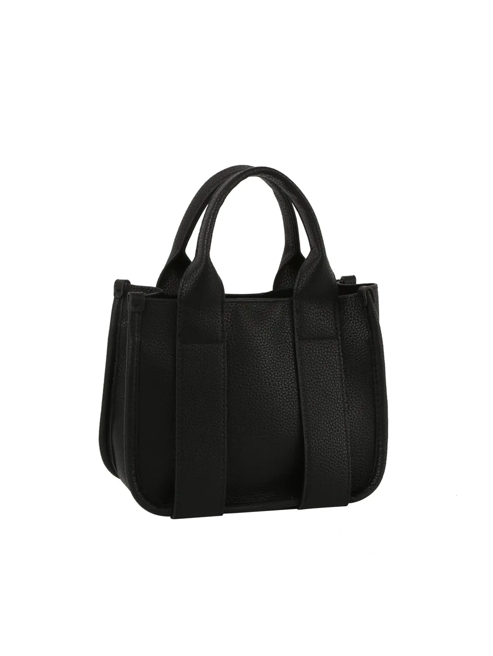 Daily Soft Leather Mini Tote Crossbody