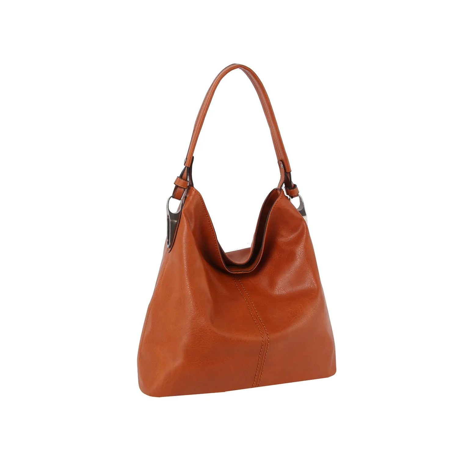 Daily Soft Leather Tote Hobo Bag