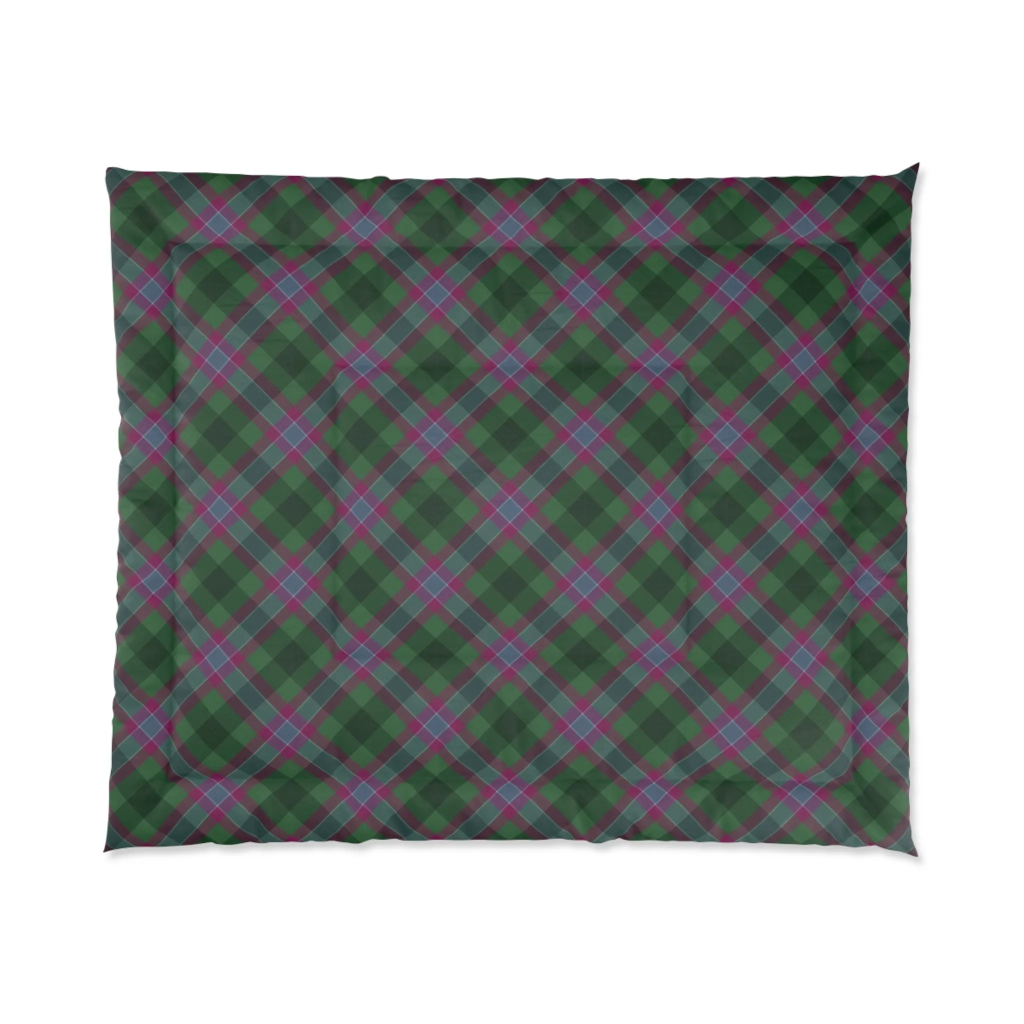 Dunans Rising Tartan Comforter