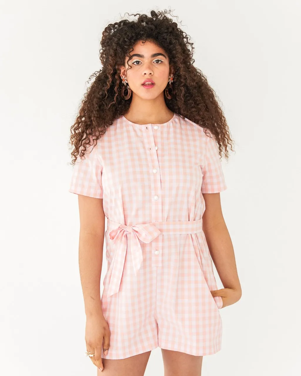 Easy Romper - Picnic Plaid