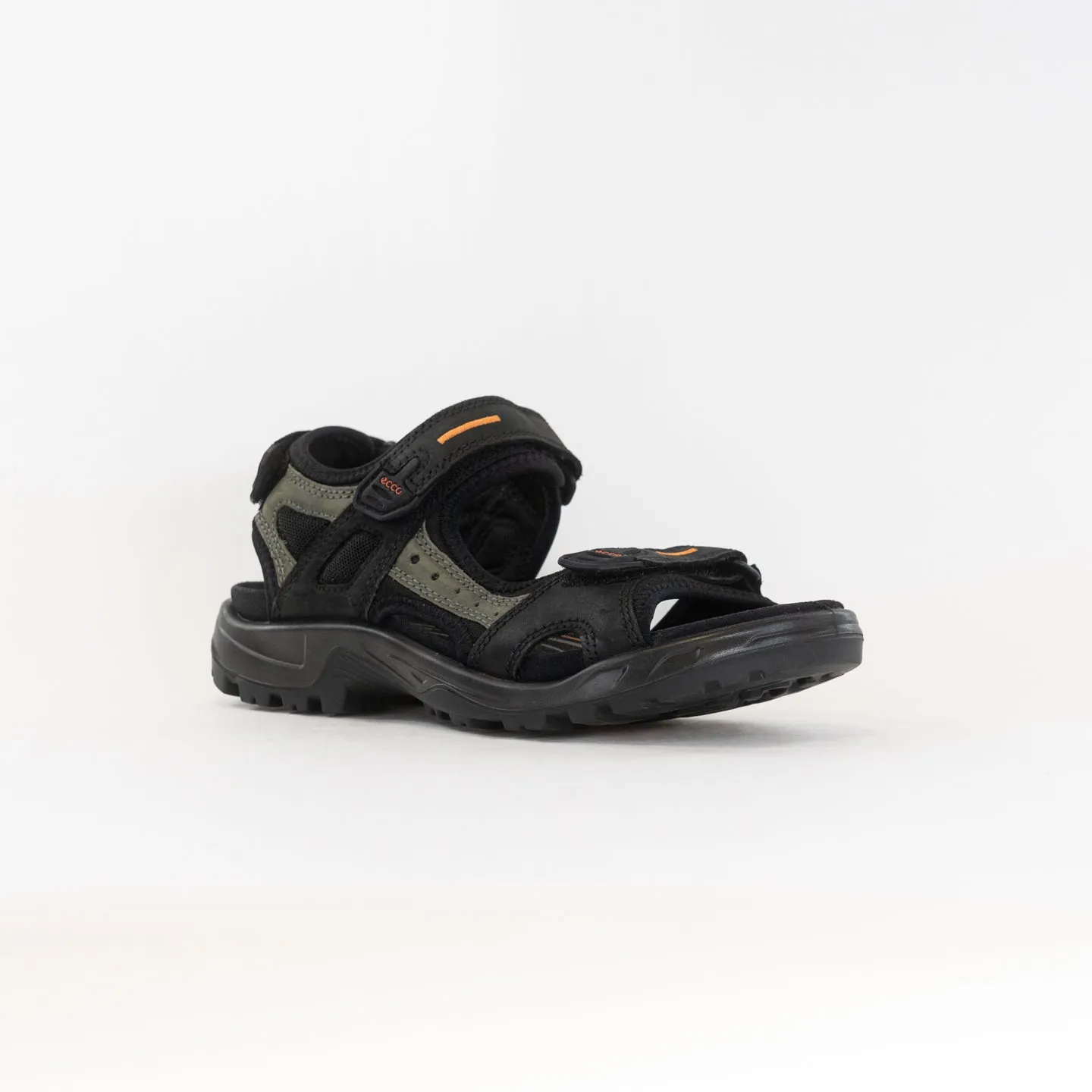 ECCO Yucatan (Men's) - Black/Mole/Black