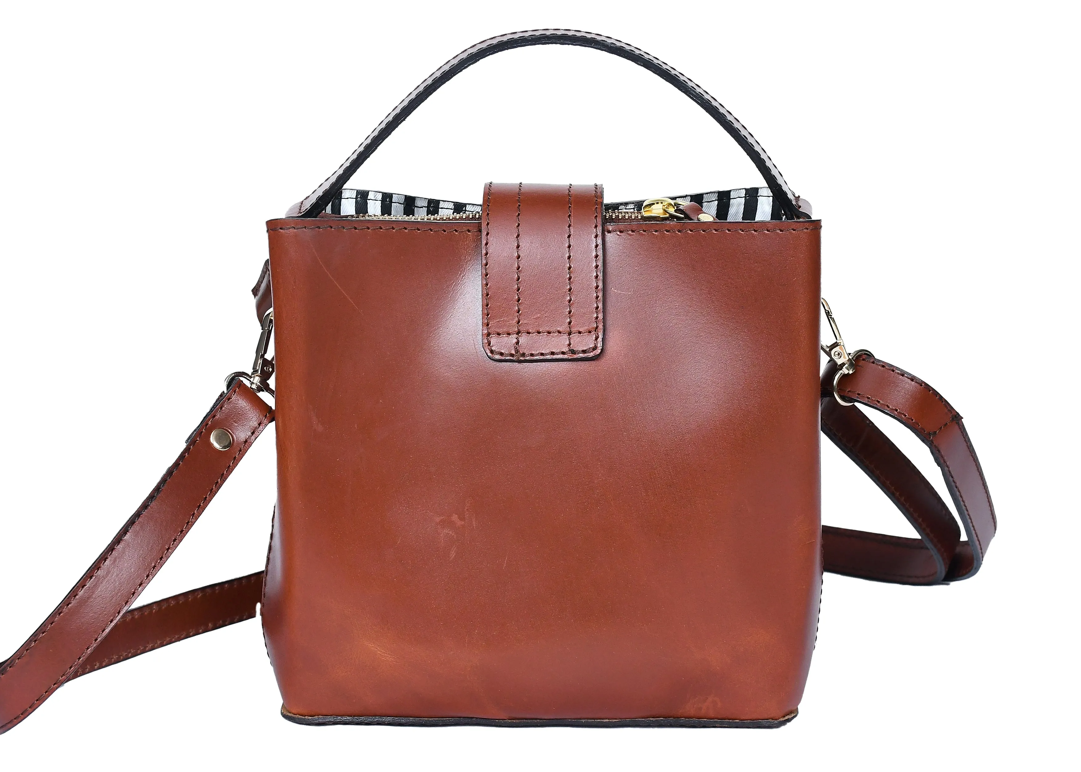 Elevate Your Style with Our Premium Brown Sling Bag,  Art: BG-1562