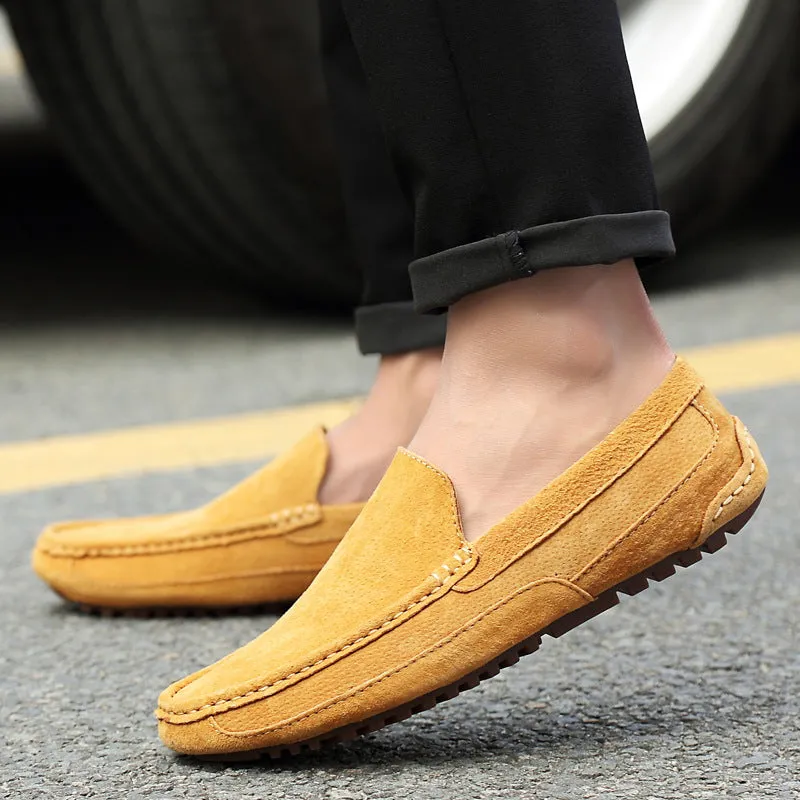 GIALLO LEATHER LOAFERS