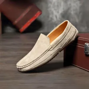 GIALLO LEATHER LOAFERS