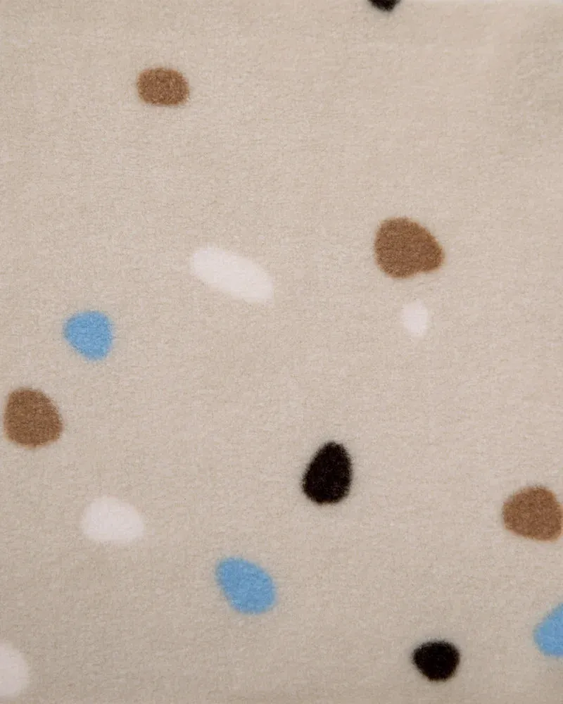 >7 A.M. Enfant Blanket 212 Evolution ASH - Ash Blue & Print Pebbles (6M-4T)