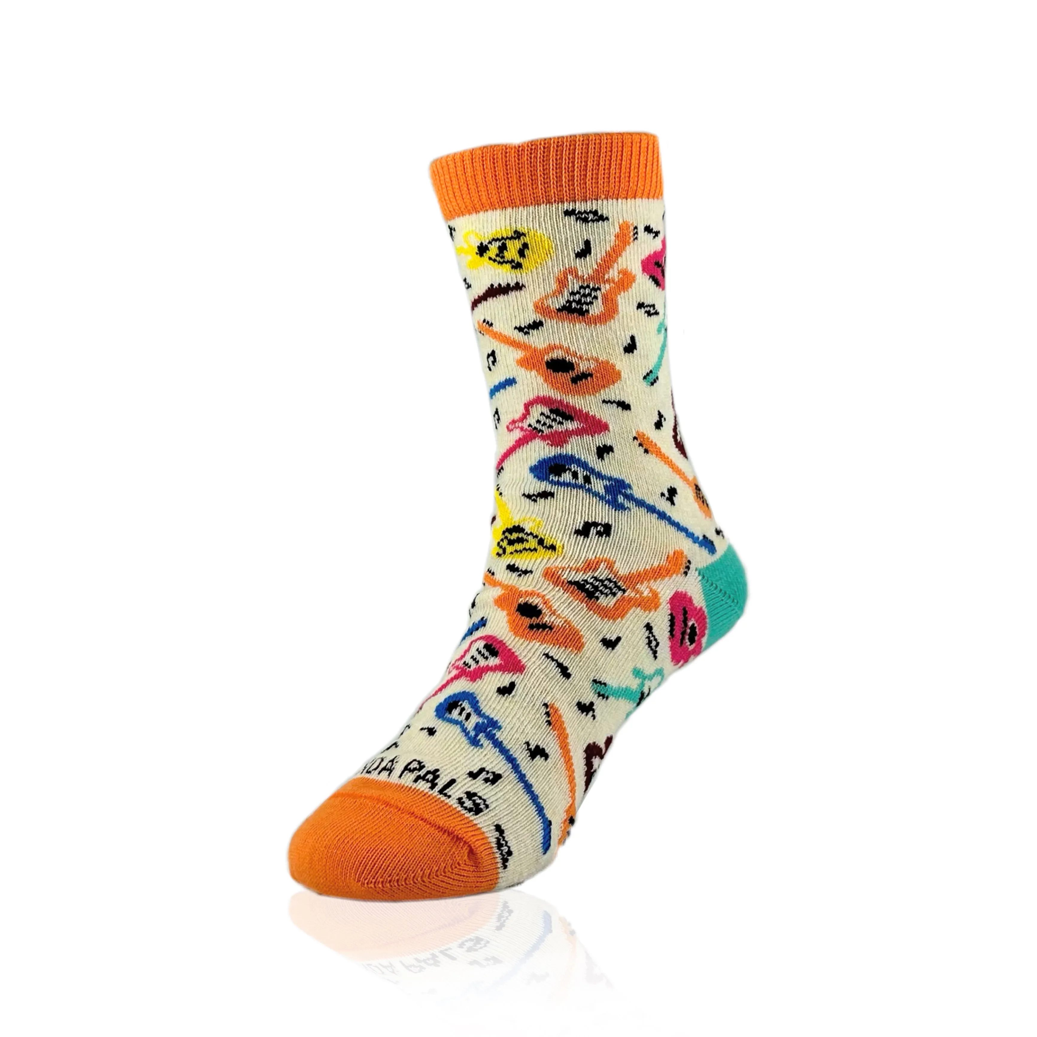 Guitar Pattern Socks from the Sock Panda (Ages 3-7)