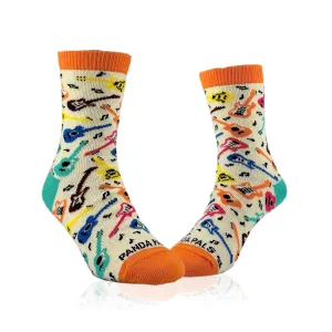 Guitar Pattern Socks from the Sock Panda (Ages 3-7)