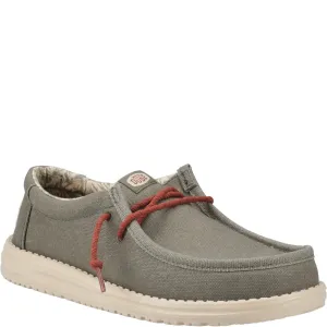 HEYDUDE Wally Waxed Canvas Shoes