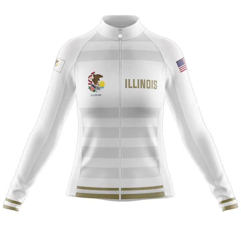 illinois BB White Signature Thermal Club Jersey