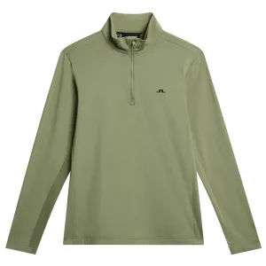 J.Lindeberg Luke Golf Mid Layer - Oil Green