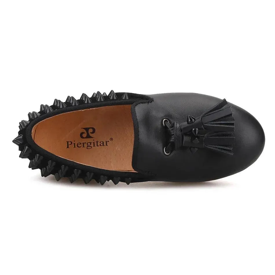 Kids Loafers Spike & Style: Kids' Loafer Shoes with Tassel Accents