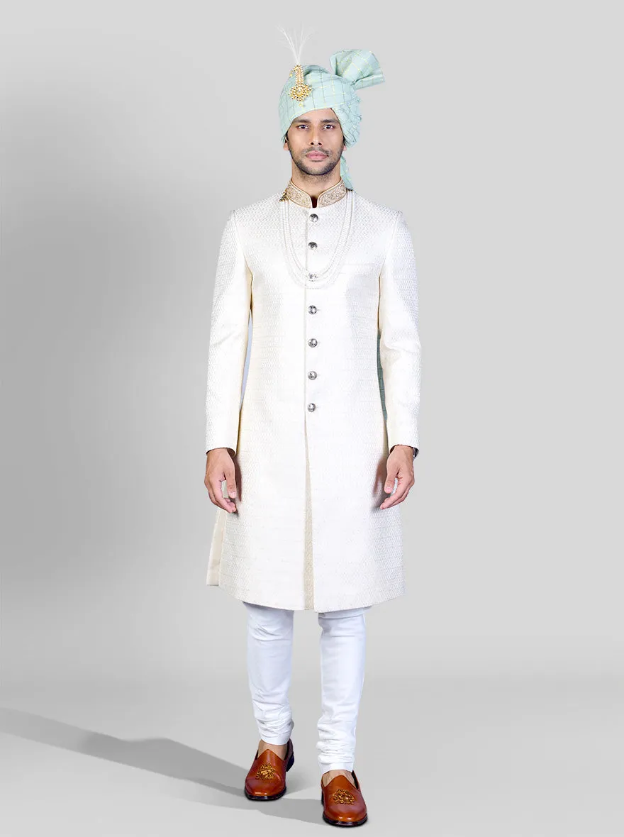 Light Beige Sherwani | Azania