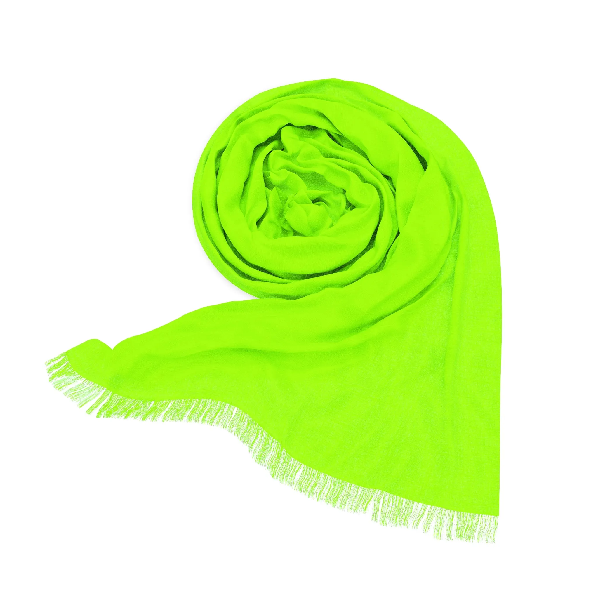 Lime Lightweight Scarf