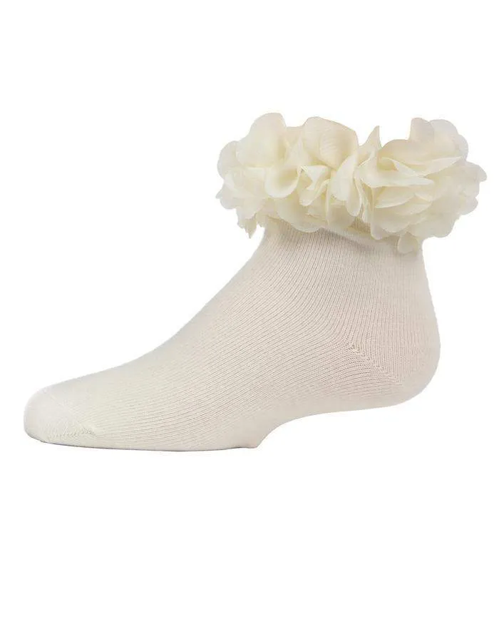 MeMoi Floral Halo Anklet Socks Style: MKF-6029