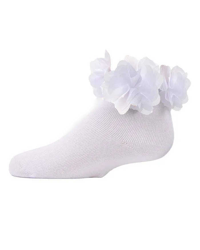 MeMoi Floral Halo Anklet Socks Style: MKF-6029