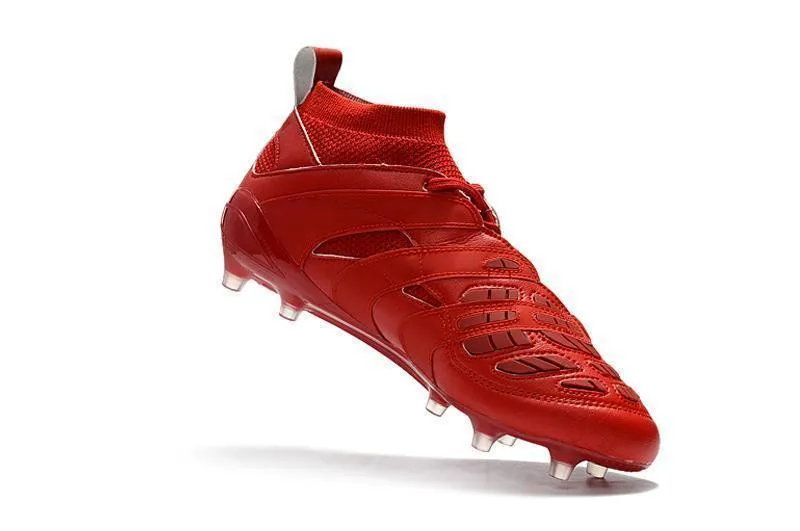 New Adidas Predator FG Soccer Cleats Shoes Red