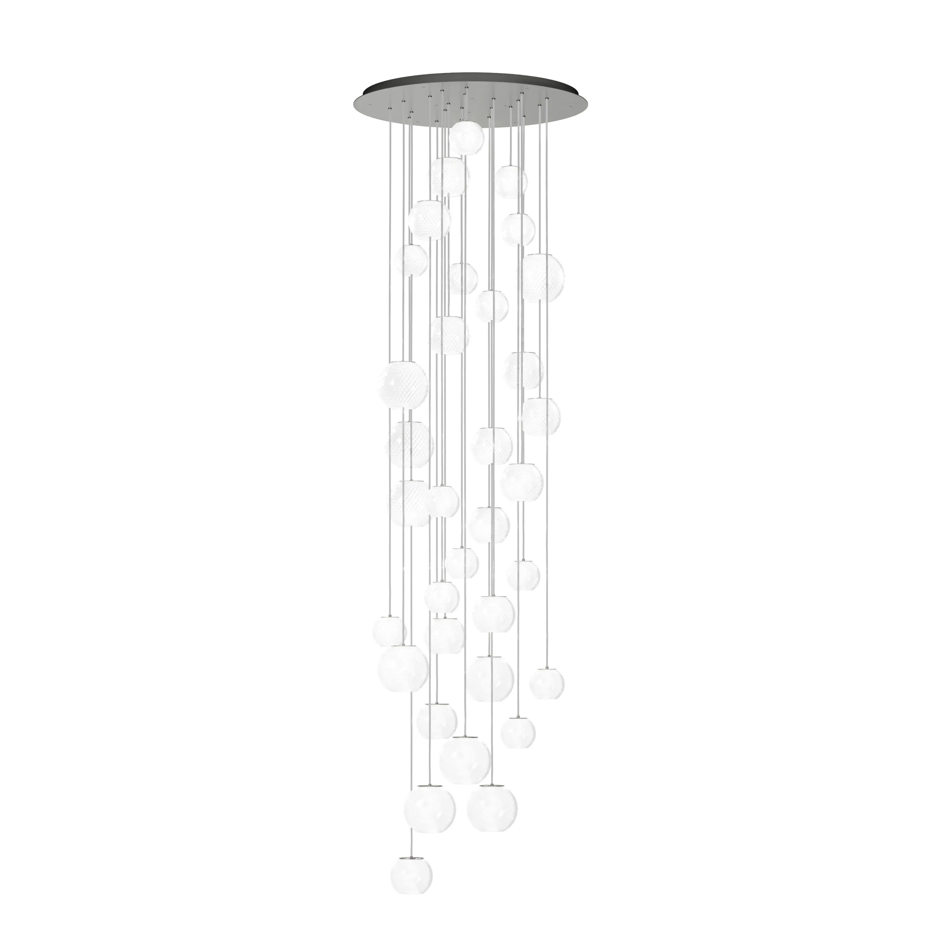 Oto Rain Circle Multi-Light Pendant Light