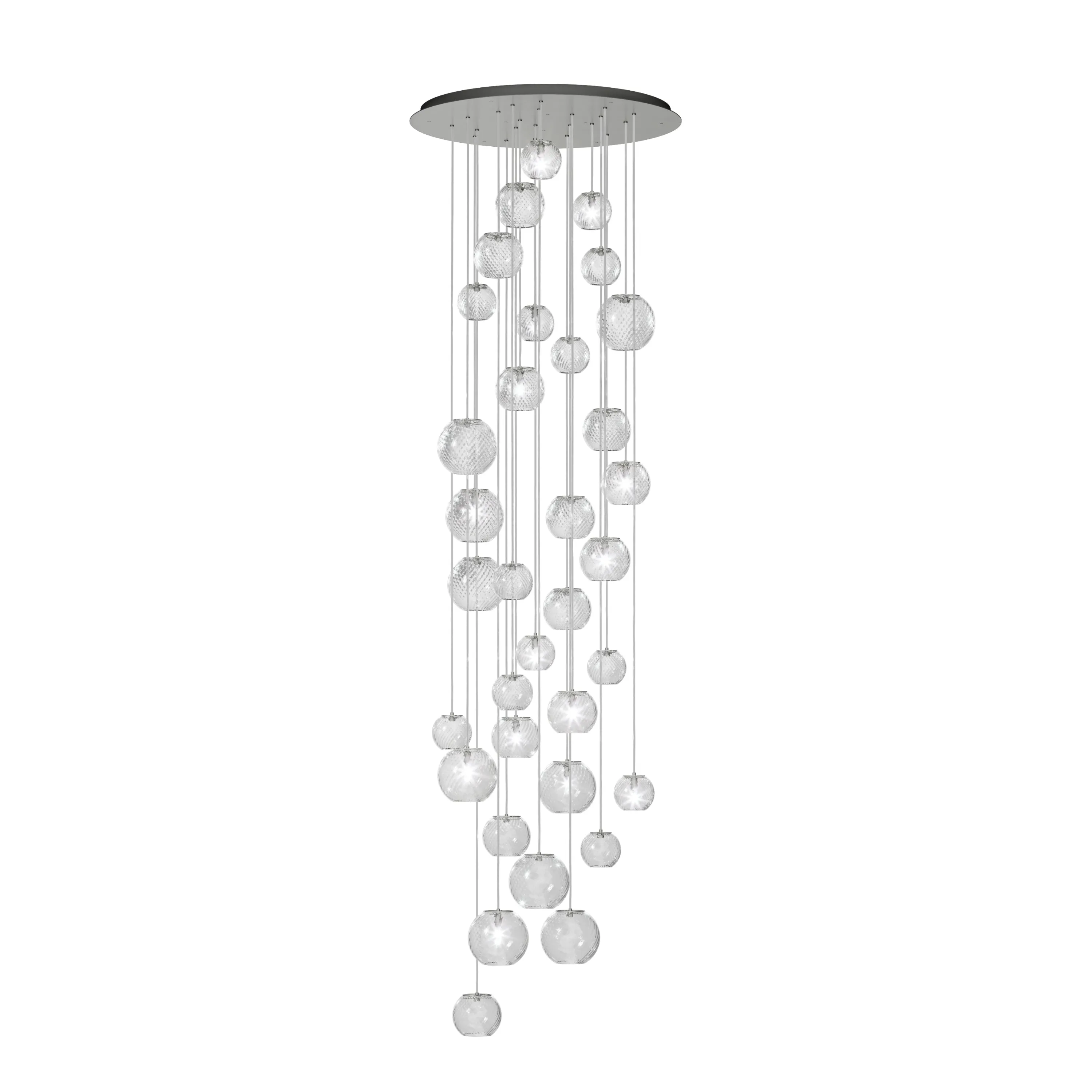 Oto Rain Circle Multi-Light Pendant Light