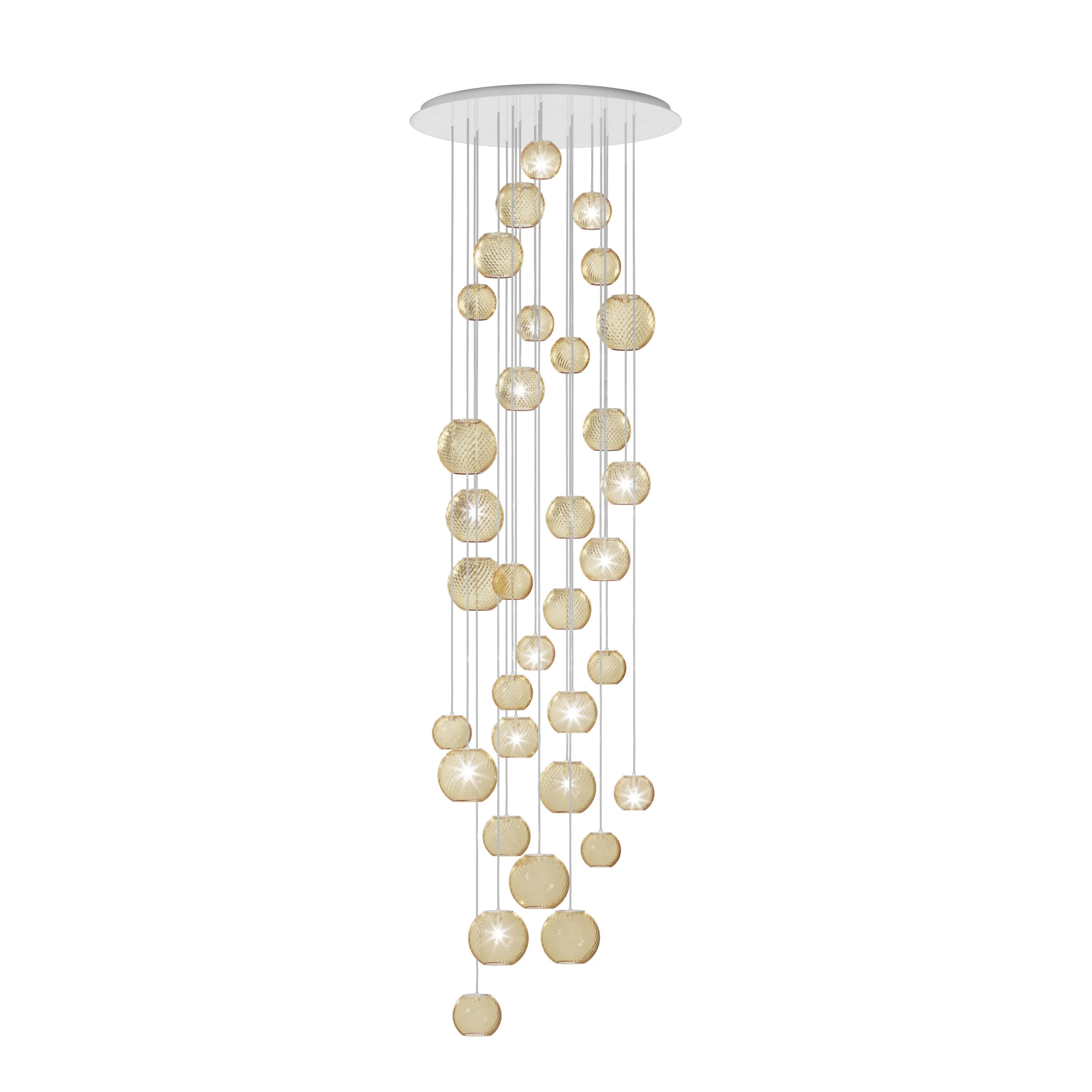 Oto Rain Circle Multi-Light Pendant Light