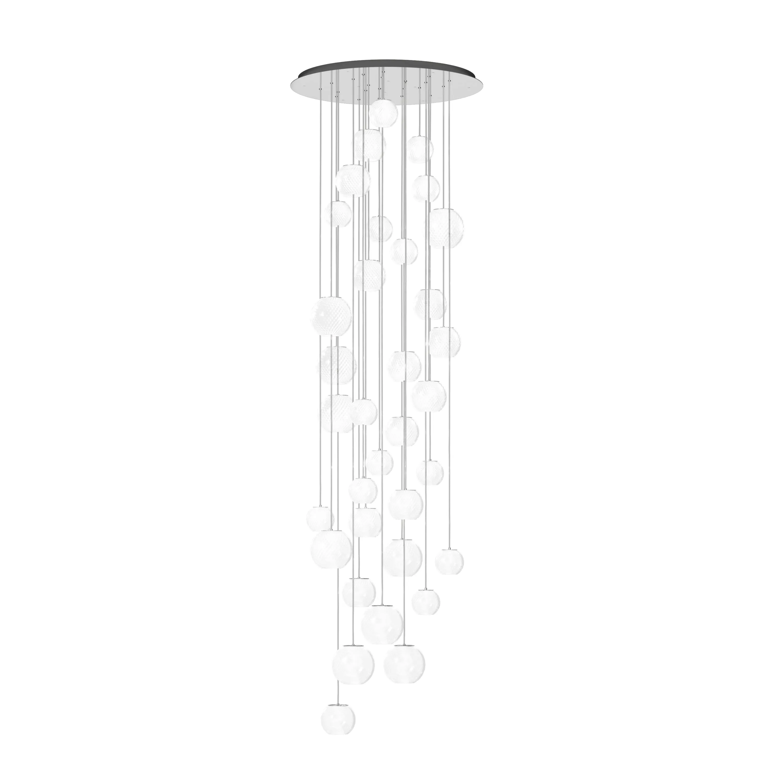 Oto Rain Circle Multi-Light Pendant Light