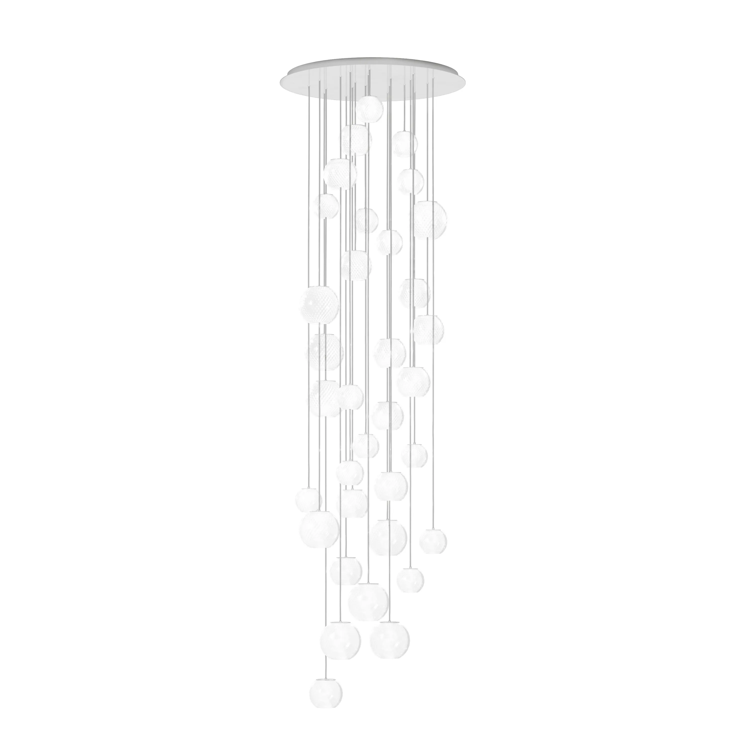 Oto Rain Circle Multi-Light Pendant Light