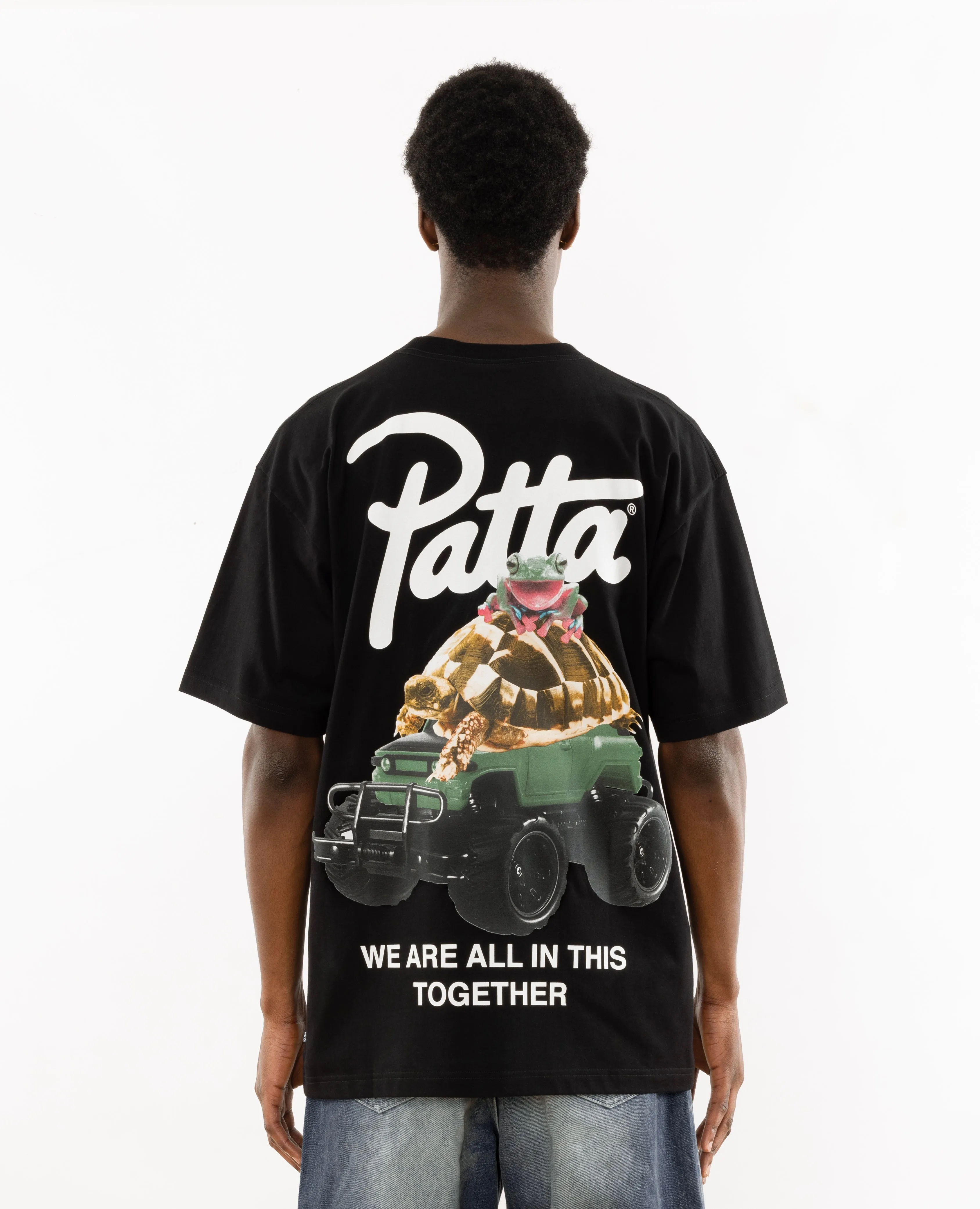 Patta Animal T-Shirt (Black)