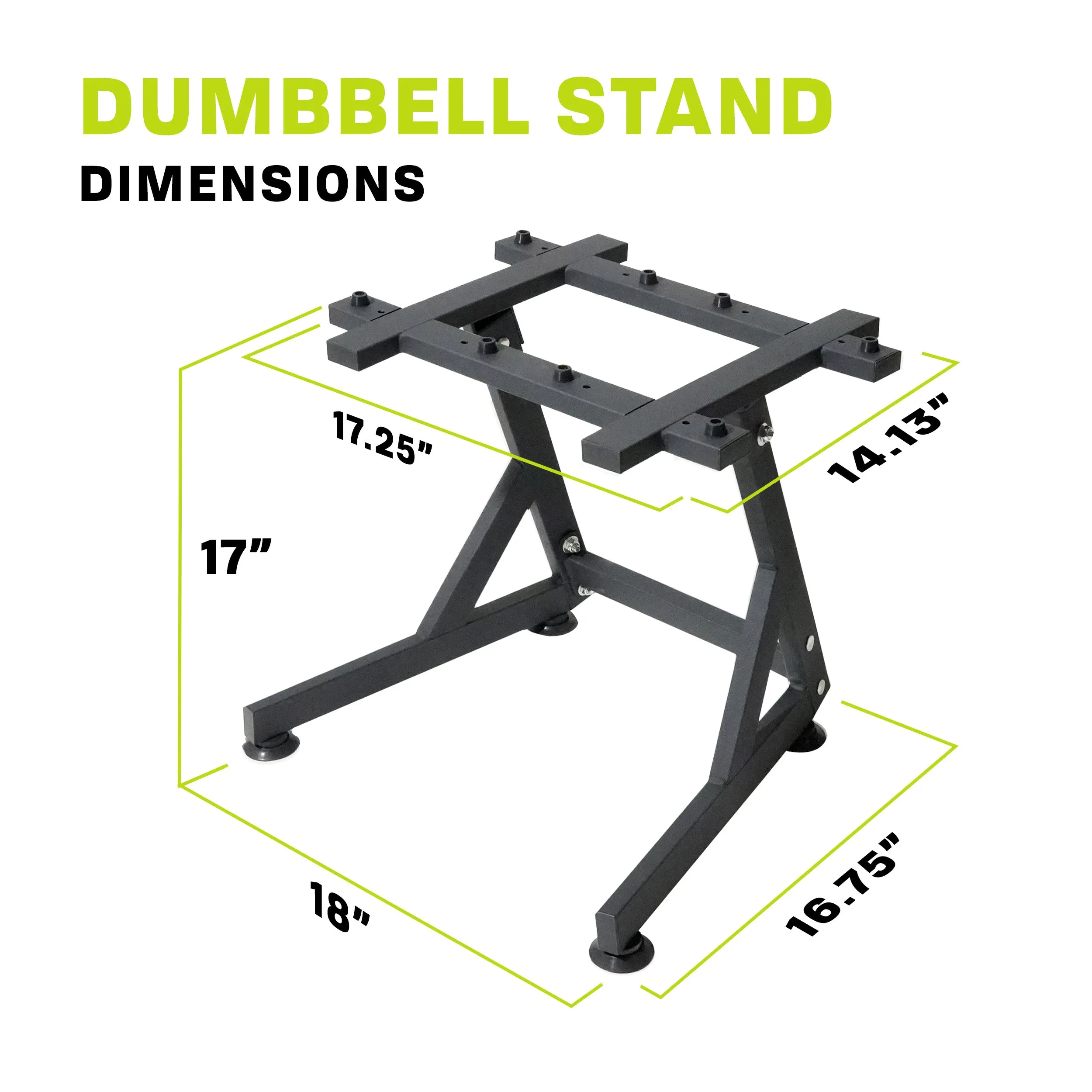 PRCTZ Adjustable Dumbbell Stand