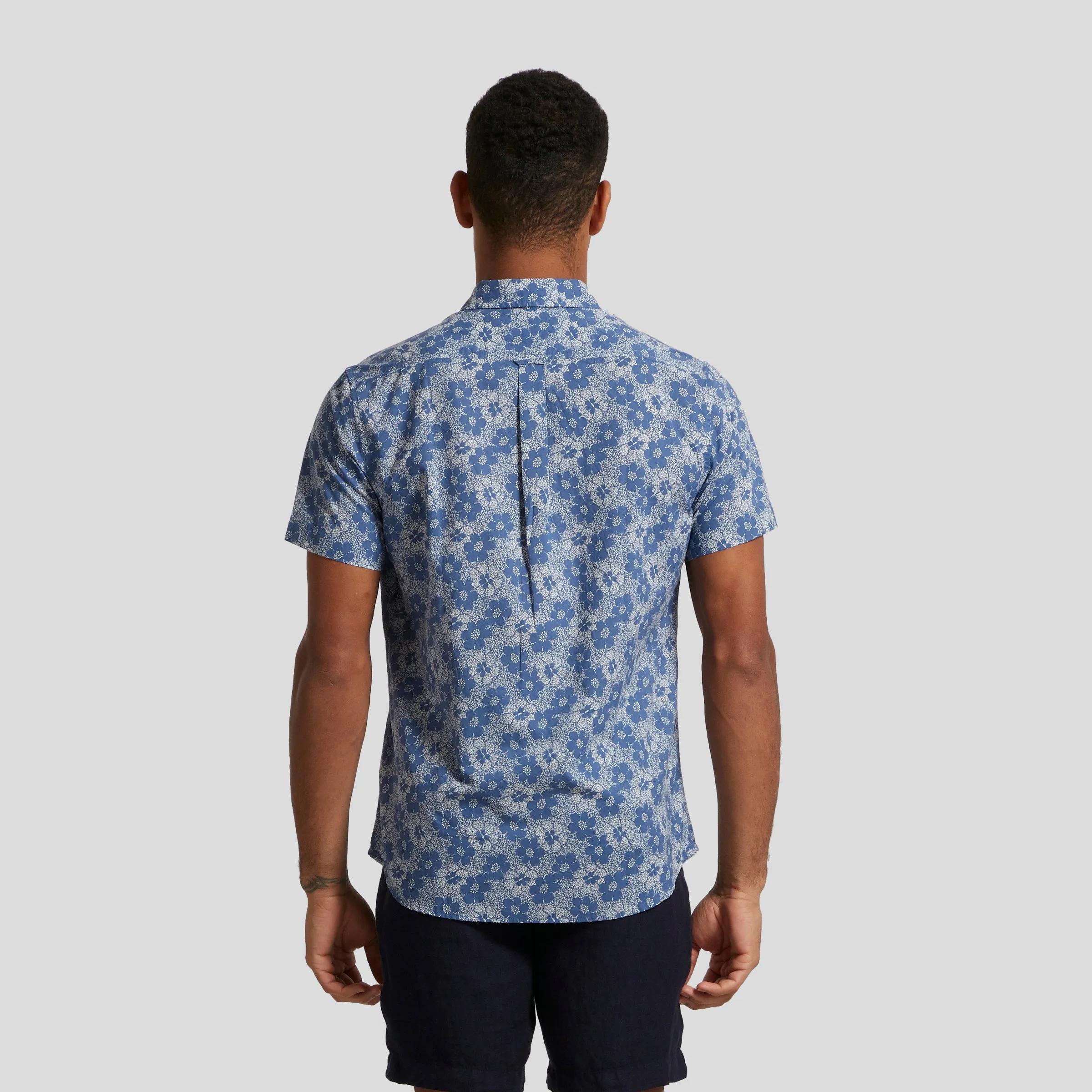 Printed Lightweight Poplin Shirt - Floral