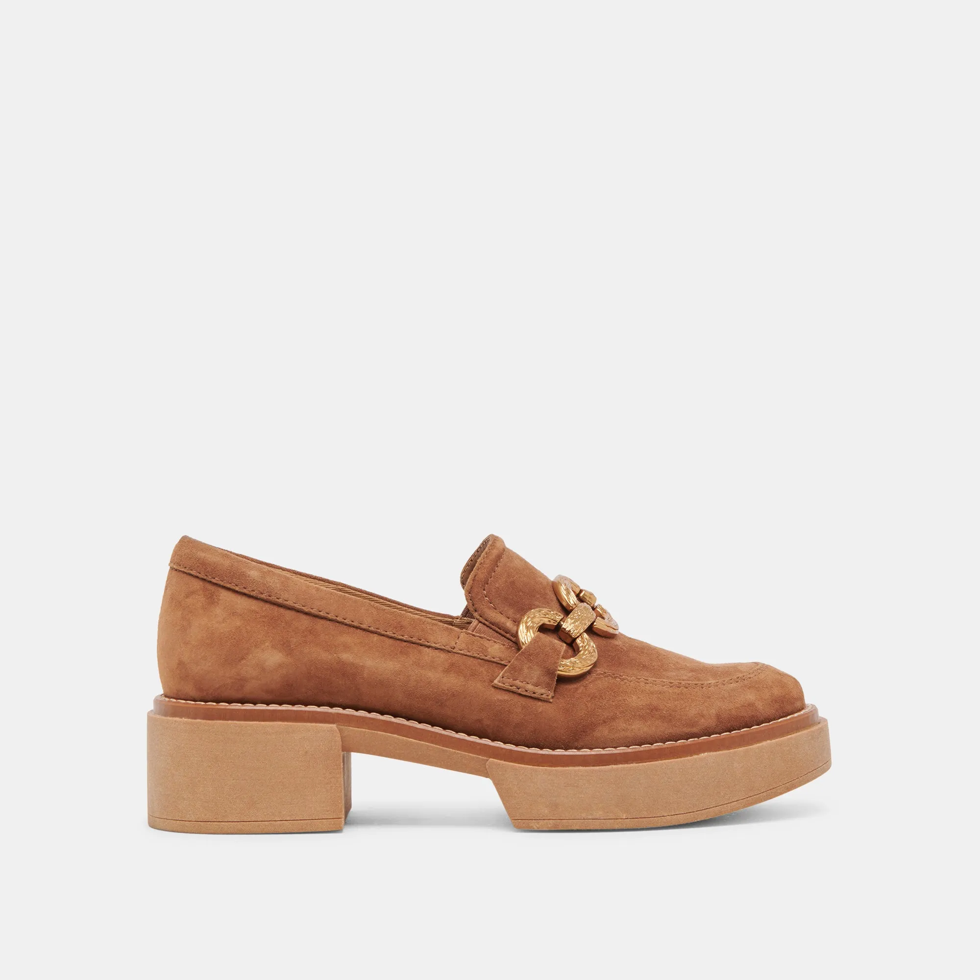 SHEENA LOAFERS BROWN SUEDE