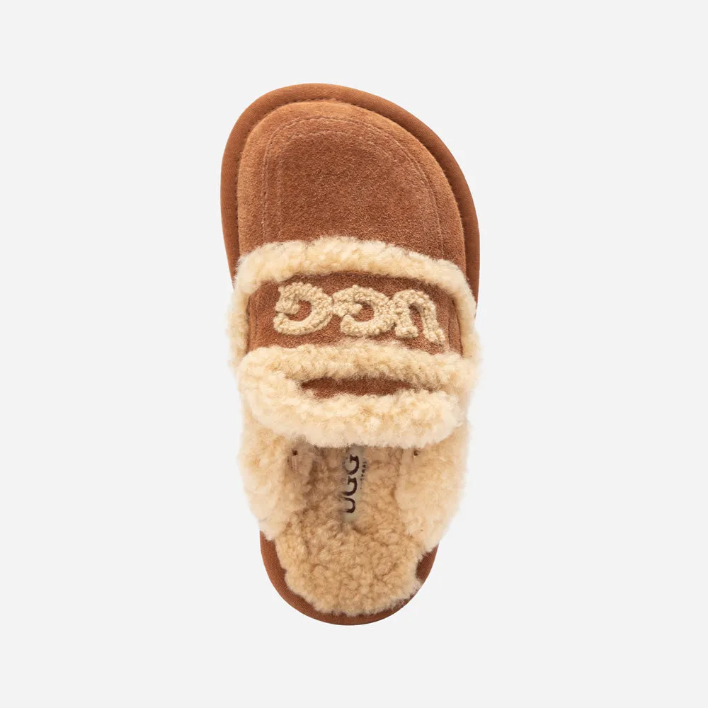 Ugg Kids Violet Shearling Slipper (Detachable Feature)