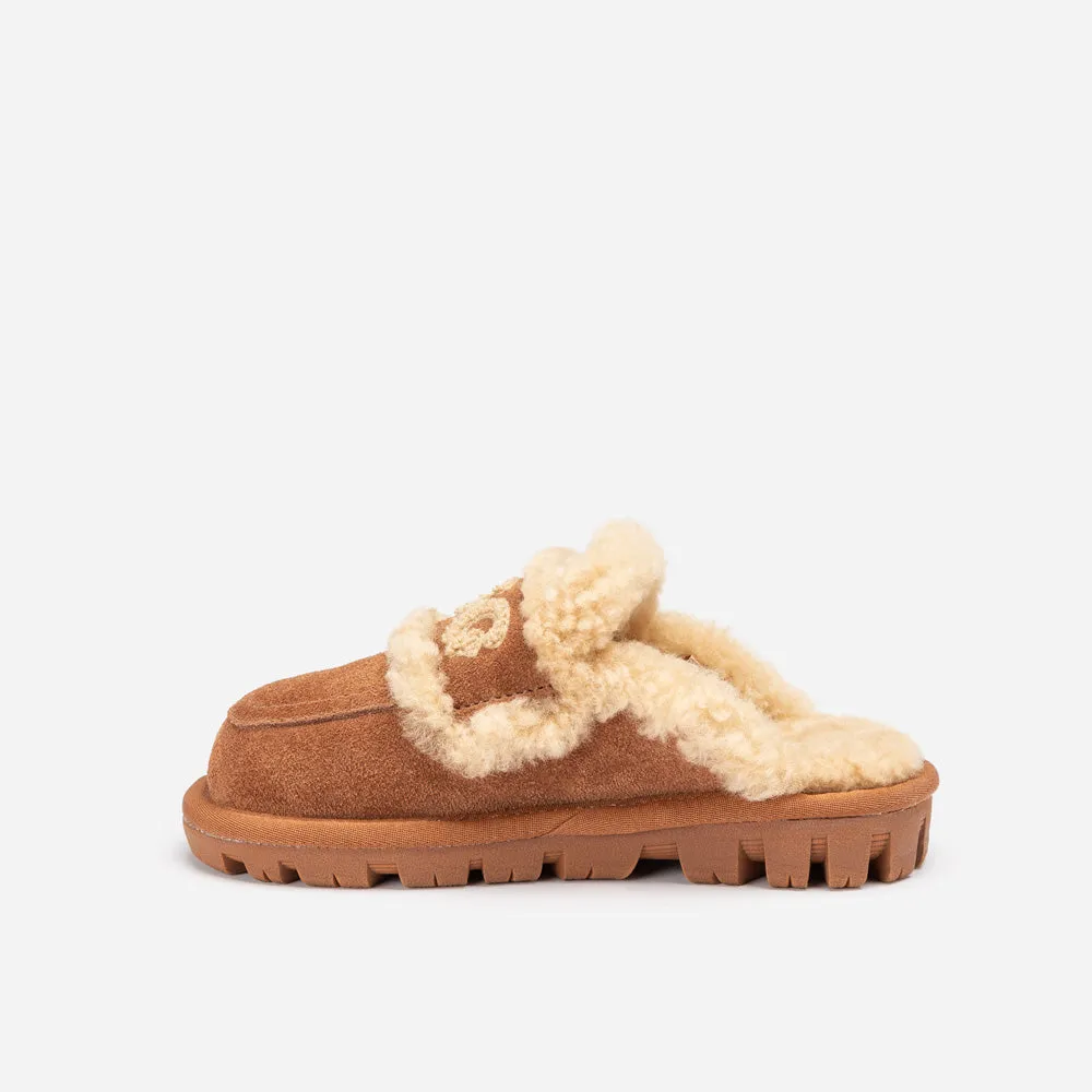 Ugg Kids Violet Shearling Slipper (Detachable Feature)