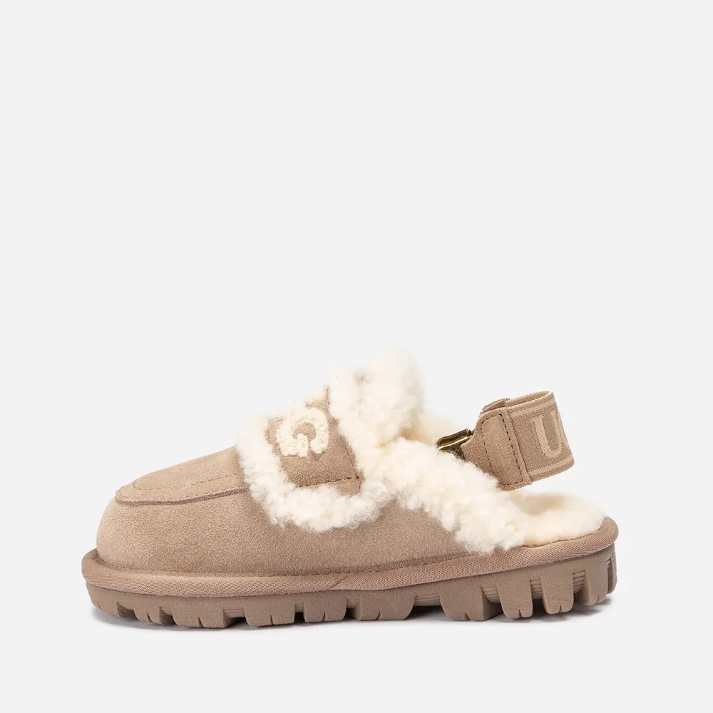 Ugg Kids Violet Shearling Slipper (Detachable Feature)