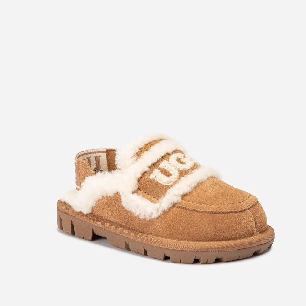 Ugg Kids Violet Shearling Slipper (Detachable Feature)