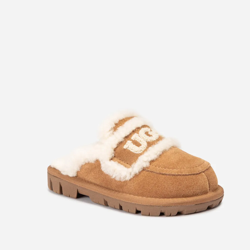 Ugg Kids Violet Shearling Slipper (Detachable Feature)